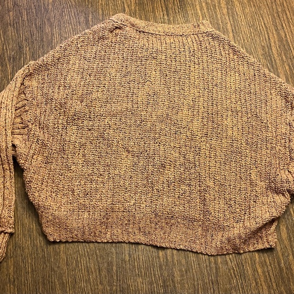 Free People knit crop sweater - Picture 3 of 6